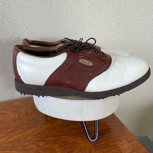 FootJoy Sierra Leather Golf Shoes Size 10M - Picture 3 of 8